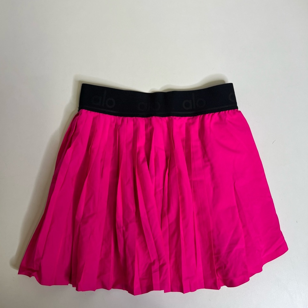 ALO Yoga Women's Pink Pleated Skirt - Size XS - Picture 8 of 8